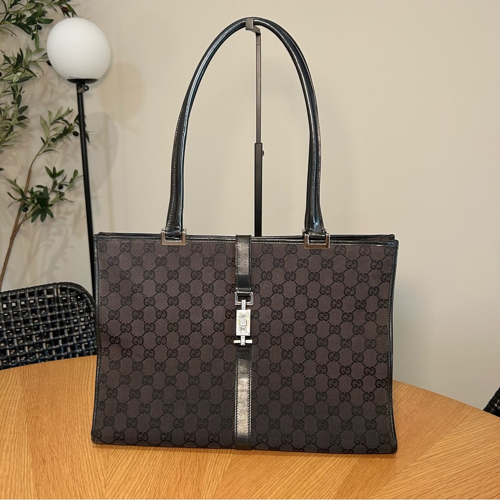 Gucci GG Canvas Jackie Shoulder Bag